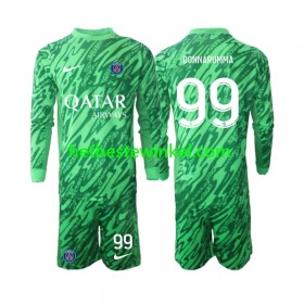 Paris Saint Germain Gianluigi Donnarumma 99 Voetbalshirts Doelman Kind Uit 2024-25 - LS